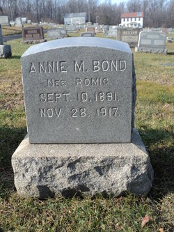 Annie M <I>Romig</I> Bond 