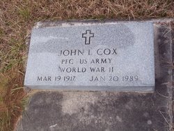 John L Cox 