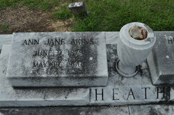 Ann Jane <I>Akins</I> Heath 