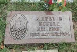 Mabel E <I>Ernst</I> Bittle 