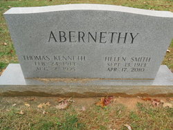 Helen Clarissa <I>Smith</I> Abernethy 