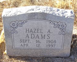 Hazel A Adams 