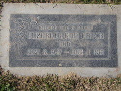 Elizabeth Ann <I>Franey</I> Hatch 