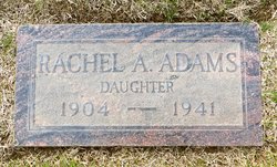 Rachel A Adams 