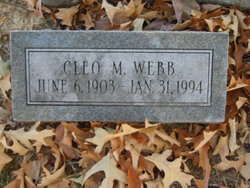 Cleo Anez <I>Miller</I> Webb 