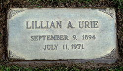 Lillian Annabelle <I>Hunt</I> Urie 