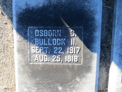 Osborn C Bullock II
