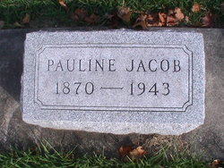 Pauline Christine <I>Petersen</I> Jacob 