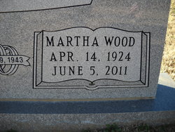 Martha <I>Wood</I> Durham 