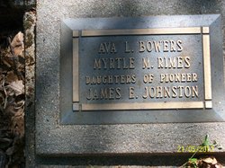 Ava Leula <I>Johnston</I> Bowers 