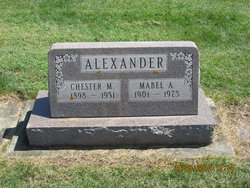 Mabel Anna <I>Miller</I> Alexander 