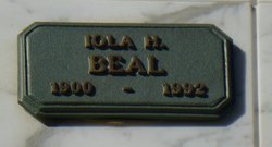 Iola Hazel <I>Palmer</I> Beal 