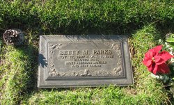 Betty Margaretha Elfrieda <I>Schinderling</I> Parks 