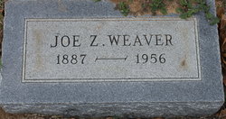 Joseph Zebulon “Joe” Weaver Sr.