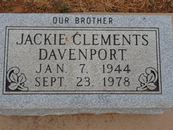 Jackie Clements Davenport 