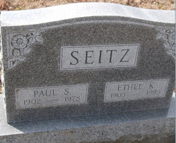 Ethel K <I>Seitz</I> Seitz 