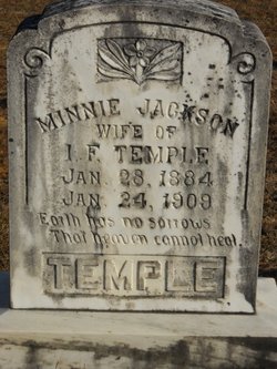 Minnie <I>Jackson</I> Temple 