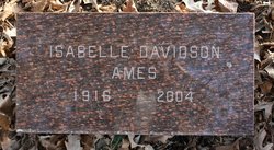 Isabelle <I>Davidson</I> Ames 