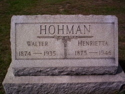 Henrietta <I>Allison</I> Hohman 