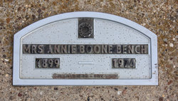 Annie M. <I>Boone</I> Bench 