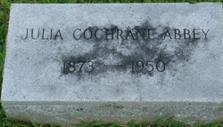 Julia Cochrane Abbey 