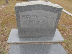 Sarah Elizabeth “Elizabeth” Dasher 