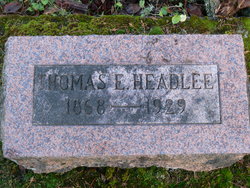 Thomas Edwin Headlee 