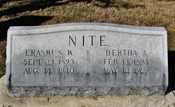 Bertha Adelia <I>Pittman</I> Nite 