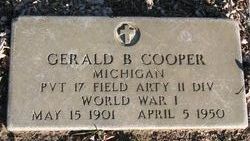 Gerald B Cooper 