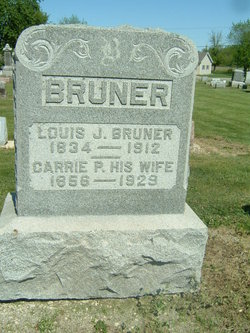 Caroline “Carrie” <I>Pfeiffer</I> Bruner 