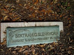 Bertram G Blenkhorn 