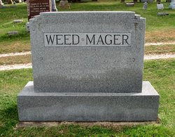 Jennie A <I>Weed</I> Mager 