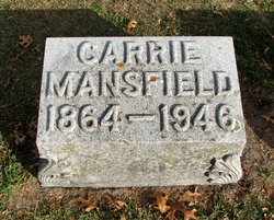 Caroline Hulda “Carrie” <I>Carter</I> Mansfield 