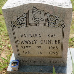 Barbara Kaye <I>Ramsey</I> Gunter 