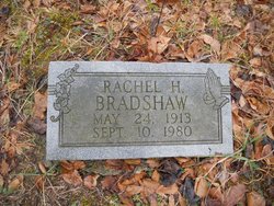 Rachel <I>Holt</I> Bradshaw 