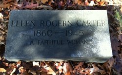 Ellen <I>Rogers</I> Carter 