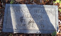 Johnnie Headen Jackson 