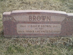 Anna Isabel <I>Reynolds</I> Brown 