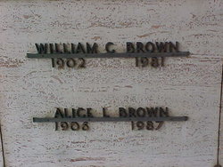 Alice L Brown 
