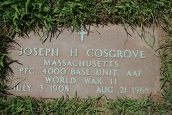 PFC Joseph H. Cosgrove 