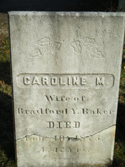 Caroline <I>Montgomery</I> Baker 