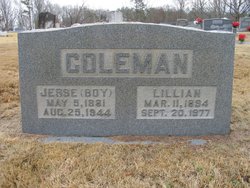 Lillian <I>Burns</I> Coleman 