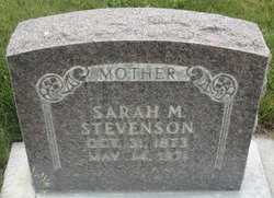 Sarah Margaret <I>Marrow</I> Stevenson 