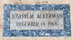 Joseph M Ackerman 