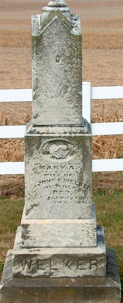 Mary Ann <I>Witherow</I> Welker 