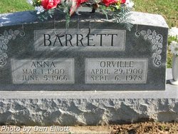Anna <I>Gordon</I> Barrett 