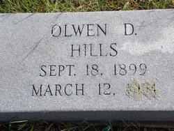 Olwen <I>Davies</I> Hills 