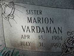 Sr Marion Vardaman 
