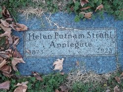 Helen Putnam <I>Strahl</I> Applegate 
