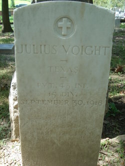 Pvt Julius Voight 